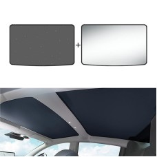 Car Roof Sunshade, Style: Front Window for Tesla Model 3 (Starry Sky)