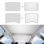 Автомобильная крыша солнечно, стиль: спереди + половина заднего стекла для Tesla Model 3 (BEIGEE)