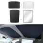 Car Roof Sunshade, Style: Front + Rear Window Full Cover for Tesla Model 3 (Black)