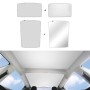 Car Roof Sunshade, Style: Front + Rear Window Full Cover for Tesla Model 3 (Beige)