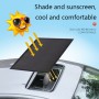 N913 Nylon Mesh Screens For Insect-Proof Dust-Proof Ventilated And Breathable Car Sunroof Magnetic Sun Shade, Size: 100x65cm