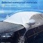 Car Half-cover Car Clothing Sunscreen Heat Insulation Sun Nisor, Plus Cotton ize: 4.7x1.8x1.7m