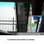 Retractable Car Window Sun Shade for Automobile Front Windshield, Size: 125cm x 58cm, Random Color Delivery