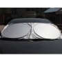 6 in 1 Summer Accessories Coated Silver Car Sun Shade Cloth Set, Random Color Delivery