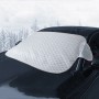Автомобильный антиморотный и снежный защитный крышка для защиты от ветрового стекла, размер: 3-слойный сгущение тип