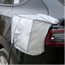 New Energy Vehicle Charging Waterproof Cover With Reflective Strip(Silver Reflective Edge)