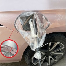 New Energy Vehicle Charging Port Waterproof Protective Cover, Color: Transparent