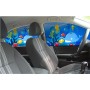 Car Cartoon Magnetic Sunshade Sunscreen Telescopic Collapsible Sunshield, Size:Rear Square(Fawn)