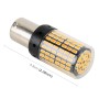 2 PCS 1156 / BAU15S DC12V / 18W / 1080LM Car Auto Turn Lights with SMD-3014 Lamps (Yellow Light)