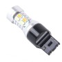 2 PCS T20/7443 10W 1000 LM 6000K White + Yellow Light Turn Signal Light with 20 SMD-5730-LED Lamps And Len. DC 12-24V