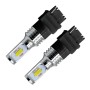 2 PCS 3156 72W 1000LM 6000-6500K Car Auto Turn Backup LED Bulbs Reversing Lights, DC 12-24V (Ice Blue Light)