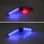 Solar Anti Collision Cupule Ranger Lamp Car Taillight LED Flash Warning Light Caution Light Foldable Solar Cupule Warning Lamp with Temporary Parking License