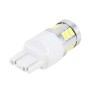 2 ПК 7440 4W 250 LM 6000K CAR AUTO OUT OUT LIGHT SACK FUR LIGHT ОБРАТИВАНИЕ СВЕТИЯ С ЛАМПЫ SMD-5630 SMD-5630, DC 10-30 В (белый свет)