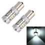 2 ПК 1156 / BA15S 5W 250LM 6000K CAR AUTO OUT OUL LIGHT LIGHTERSING LIGHTS 16LEDS SMD-2835 Лампы, DC 12V (белый свет)