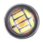 2PCS 1156/Ba15s 5W 300LM 66LEDs SMD-4014 Car Tail Bulb Turn Signal Auto Reverse Lamp Daytime Turn Running Light Car Source (White Light+ Yellow Light), Cable Lenght:1 m