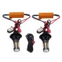 2pcs 1156/BA15S 5W 300LM 66LEDS SMD-4014 Автомобильный шар.