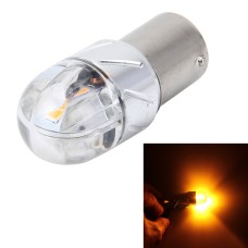 1156/BA15S 6W Car Auto Turn Light with 6 SMD-3030 Lamps, DC 12V(Yellow Light)