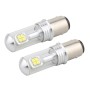 2 PCS  1157/BAY15D 40W 800 LM 6000K Car Turn Light Backup Light Brake Light with 8 CREE Lamps, DC 12V(White Light)