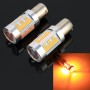 2 ПК 1156 / BA15S DC12-24V 21W CAR Turn Light 105LEDS SMD-4014 Лампы с декодером (желтый свет)