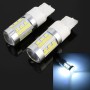 2 ПК, T20 / 7440 DC12-24V 21W CAR Turn Light 105LEDS SMD-4014 Лампы с декодером (белый свет)