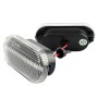 2 PCS D12V / 5W Car LED Leaf Board Side Flowing Water Turn Signal Light for Volkswagen(Transparent)