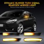 2 PCS D12V / 5W Car LED Dynamic Blinker Reversing Light Flowing Water Turn Signal Light for Ford