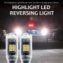 2pcs T15 DC12V / 3.6W / 0.3A / 6000K Car Turn Signal Reversing Light with lens