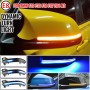 1 Pair For BMW 3 Series F20 Car Dynamic LED Turn Signal Light Rearview Mirror Flasher Water Blinker