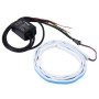 1.5m Car Auto Waterproof Universal Rear Colorful Flowing Light Tail Box Lights Red Light Brake Light Yellow Light Turn Signal Light LED Lamp Strip Tail Decoration, DC 9-36V