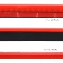 Тормозовый свет высокого уровня 10 Вт, DC 12 В кабеля Длина: 100 см (красный свет)