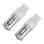 2 PCS T20 / 7443 5W 250LM 6000K Car Auto Brake Lights 16LEDs SMD-2835 Lamps, DC 12V(White Light)