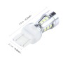 2 шт. 7443 10W 1000LM 6500K 18 SMD-3030 Светодиодные автомобильные стойки. Поверните свет, DC 12V (белый свет)