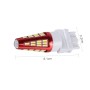 2 шт. 3157 10W 800LM 6000K 48 SMD-4014 Светодиоды CANBUS CAR ТОРОМОГО СВЕТА, DC 12V (белый свет)