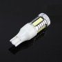 2 PCS T15 10W 650 LM 6000K Car Auto Brake Light Clearance Light Backup Light with 1 CREE Lamps and 32 SMD-4014 LED Lamps, DC 12V(White Light)