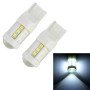 2 ПК T20 / 7440 4.5W DC 12V 6000K 360LM CAR AUTO CERAMICS ОТКЛЮЧЕНИЕ СВЕТ / ОБРАЩЕНИЕ Свет 18LEDS SMD-3030 Ламп с объективом проектора (белый свет)