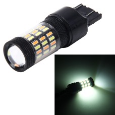 7443 5W 350LM 60LEDS DC 12V 6000K SMD-4014 Авто автоматическое освещение автомобиля Тормозного света (белый свет+желтый свет)