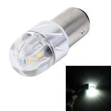 1157/Bay15D 6W 600LM 6000K CAR Auto Turn Light с 6 лампами SMD-3030, DC 12V (белый свет)