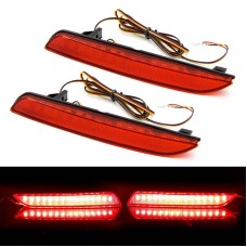 2 PCS 382 0.06W / 12V Car Rear Bumper Light Brake Light for Honda Fit 2011