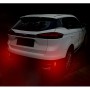 2 PCS 3016 2-4W / 12V Car Rear Bumper Light Brake Light for Geely Boldo X70 (Grey)