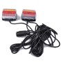 DC 12V IP68 6.4W Car LED Collision Rear Light Brake Lights for Trailer / Truck, with 32LEDs SMD-2835 Lamps(Yellow + Red)
