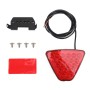 DC12V 1W Car Triangle Highlight Brake Lights Reversing Light with 20LEDs SMD-3528 (Red)