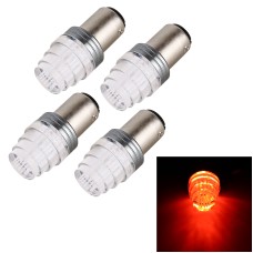 4 in 1 1157 DC12V 0.6W 9LEDs SMD-3528 Car Brake Light (Red Light)