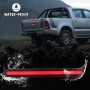 DC10-14V 36LEDs SMD-2835 Car Long High Position Brake Light for Toyota Hilux Revo 2018-2020(Black)