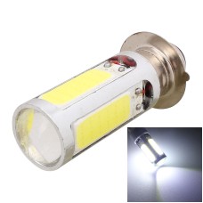 P15D 1250LM 20W + 5W 5 x COB LED White Light Motorcycle Brake Light Lamp Bulb, DC 12-24V