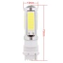 2PCS T25 Single Wire 1250LM 20W + 5W 5 x COB LED White Light Car Rear Fog Lamp Bulb, DC 12V