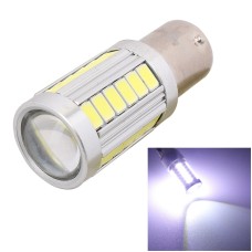 2 PCS 1156 16.5W 990LM 6500K White Light 5630 SMD 33 LED Car Brake / Steering Light Bulb, DC12V