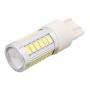 2 ПК, T20 / 7443 16.5W 990LM 6500K Белый свет 5630 SMD Двойной проволоки 33 Светодиодный автомобильный тормоз / рулевой ламп, DC12V