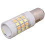 1157/BAY15D 8W 420LM White + Yellow Light 42 LED 2835 SMD Car Brake Light Steering Light Bulb, DC 12V