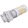 T25 8W 420LM White + Yellow Light 42 LED 2835 SMD Car Brake Light Steering Light Bulb, DC 12V