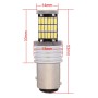 2 PCS 1157 9W 450LM White Light 45 LED 4014 SMD Car Brake Light Steering Light Bulb, DC 12V